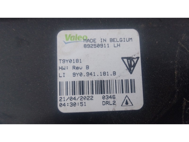 Recambio de piloto delantero izquierdo para porsche cayenne coupe (9yb) 3.0 e-hybrid awd referencia OEM IAM   