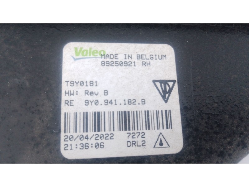 Recambio de piloto delantero derecho para porsche cayenne coupe (9yb) 3.0 e-hybrid awd referencia OEM IAM   