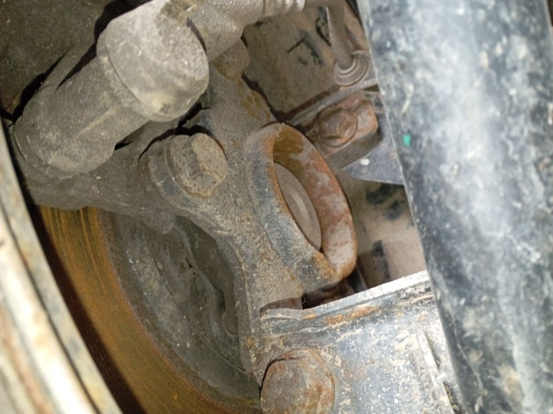 Recambio de mangueta trasera izquierda para mercedes-benz vito furgoneta (w447) 111 cdi (447.601, 447.603, 447.605) referencia O