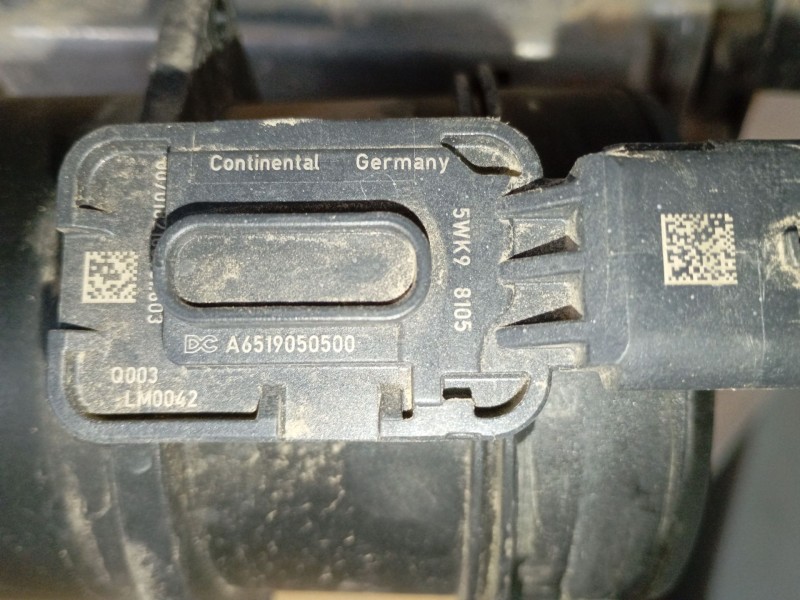 Recambio de caudalimetro para mercedes-benz vito furgoneta (w447) 111 cdi (447.601, 447.603, 447.605) referencia OEM IAM A651905