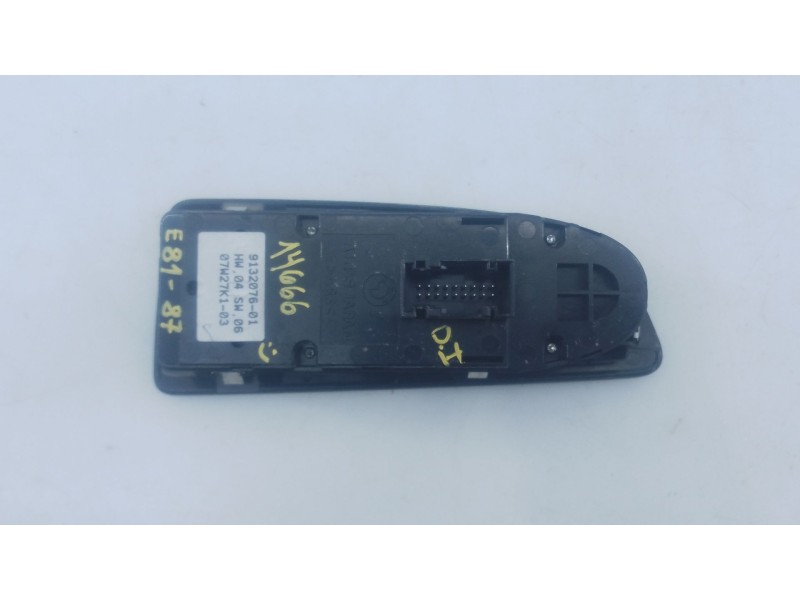 Recambio de mando elevalunas delantero izquierdo para bmw 1 (e87) 118 d referencia OEM IAM 913207601  