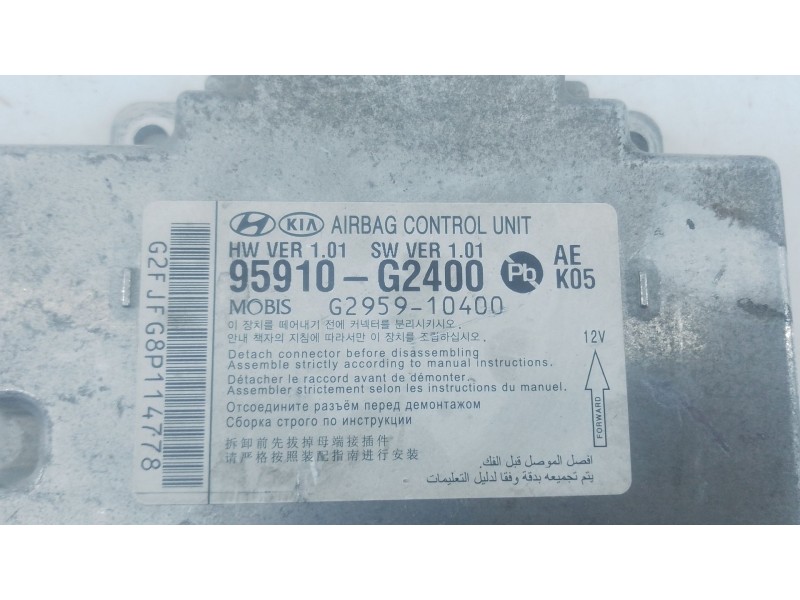 Recambio de centralita airbag para hyundai ioniq hybrid referencia OEM IAM   