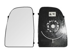 Recambio de cristal retrovisor derecho para citroën jumper combi (06.2006) referencia OEM IAM 35305422 1050953017 105.0953017 T2