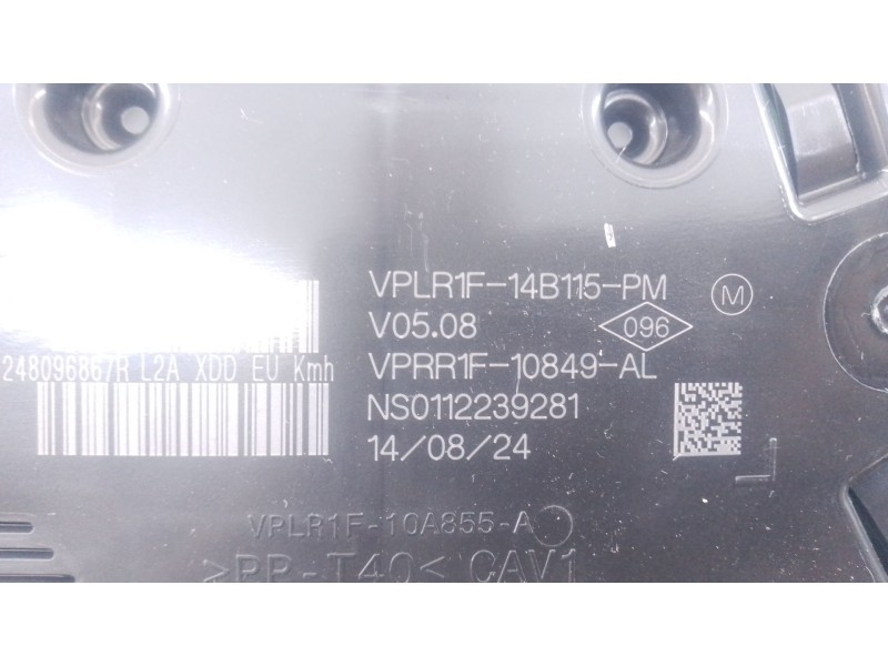 Recambio de cuadro instrumentos para renault master blue dci 150 referencia OEM IAM 248096867R  