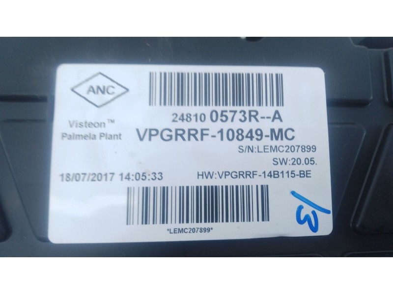 Recambio de cuadro instrumentos para renault captur i (j5_, h5_) 1.2 tce 120 referencia OEM IAM 248100573R  