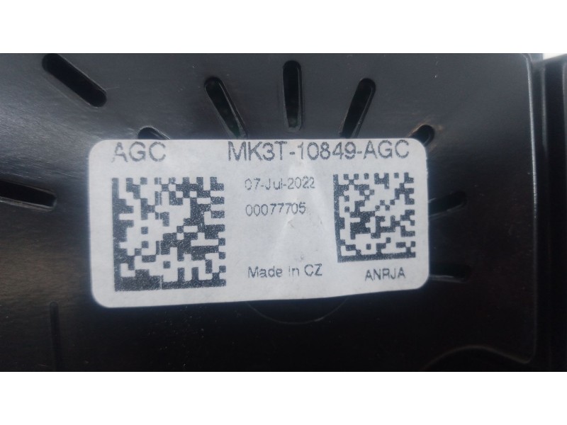 Recambio de cuadro instrumentos para ford transit custom v362 autobús (f3) 2.0 ecoblue referencia OEM IAM MK3T10849AGC  