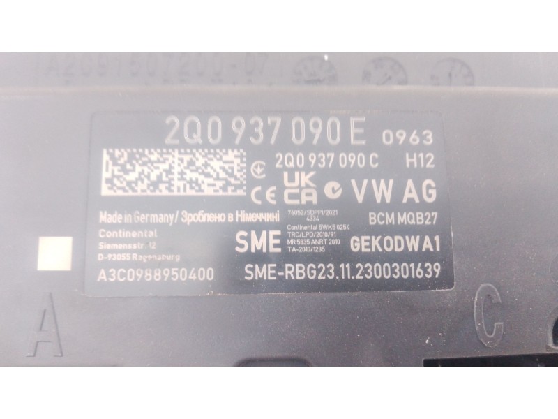 Recambio de modulo electronico para seat arona (kj7, kjp) 1.0 tsi referencia OEM IAM   