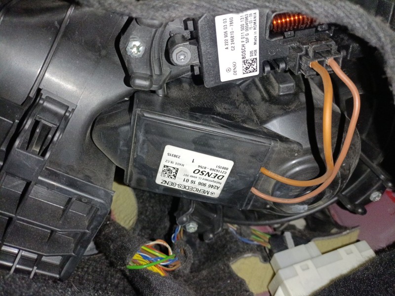 Recambio de ventilador calefaccion para mercedes-benz cla coupé (c117) cla 200 cdi / d (117.308) referencia OEM IAM   