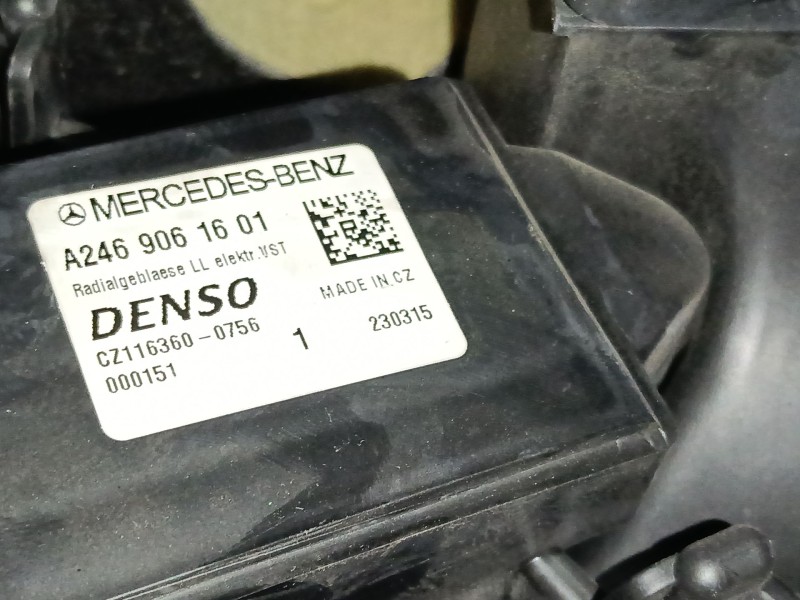 Recambio de ventilador calefaccion para mercedes-benz cla coupé (c117) cla 200 cdi / d (117.308) referencia OEM IAM   