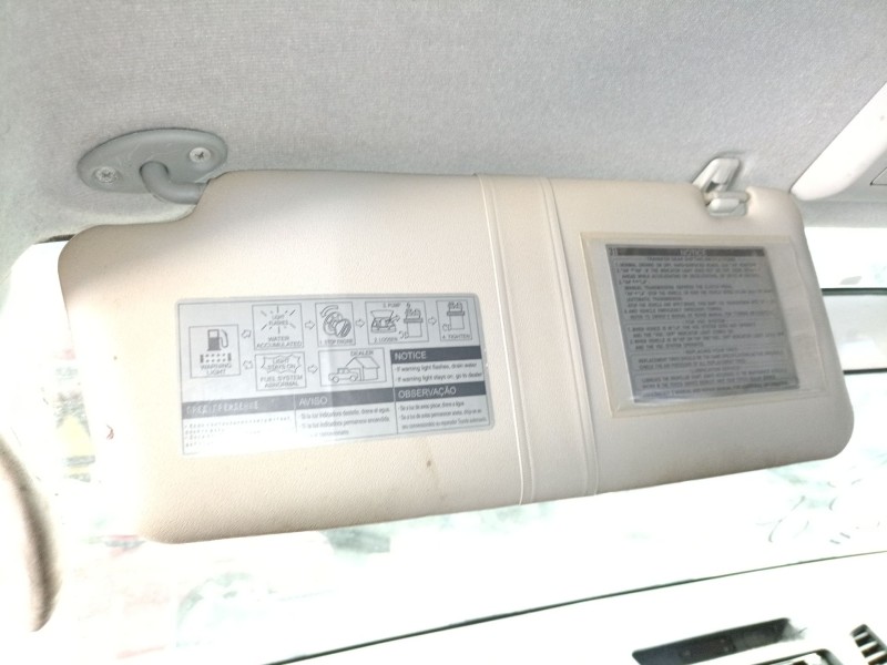 Recambio de parasol izquierdo para toyota hilux vii pick-up (_n1_, _n2_, _n3_) 2.5 d-4d 4wd (kun25) referencia OEM IAM   