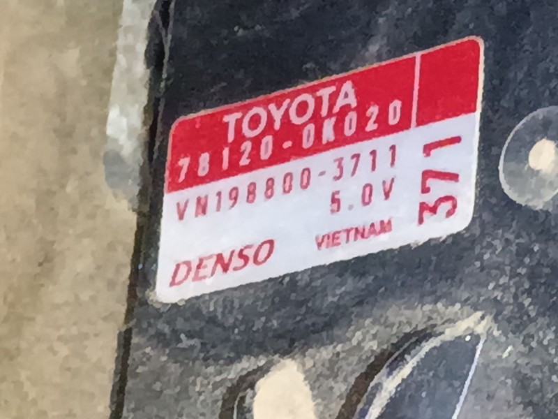 Recambio de pedal acelerador para toyota hilux vii pick-up (_n1_, _n2_, _n3_) 2.5 d-4d 4wd (kun25) referencia OEM IAM 781200K020