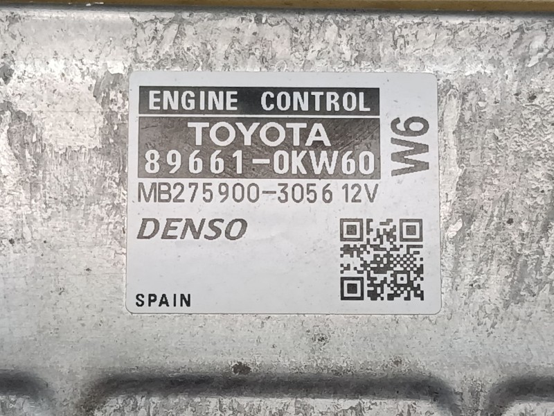 Recambio de centralita motor uce para toyota hilux vii pick-up (_n1_, _n2_, _n3_) 2.5 d-4d 4wd (kun25) referencia OEM IAM   