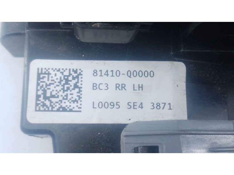 Recambio de cerradura puerta trasera izquierda para hyundai i20 iii (bc3, bi3) 1.6 t-gdi referencia OEM IAM   