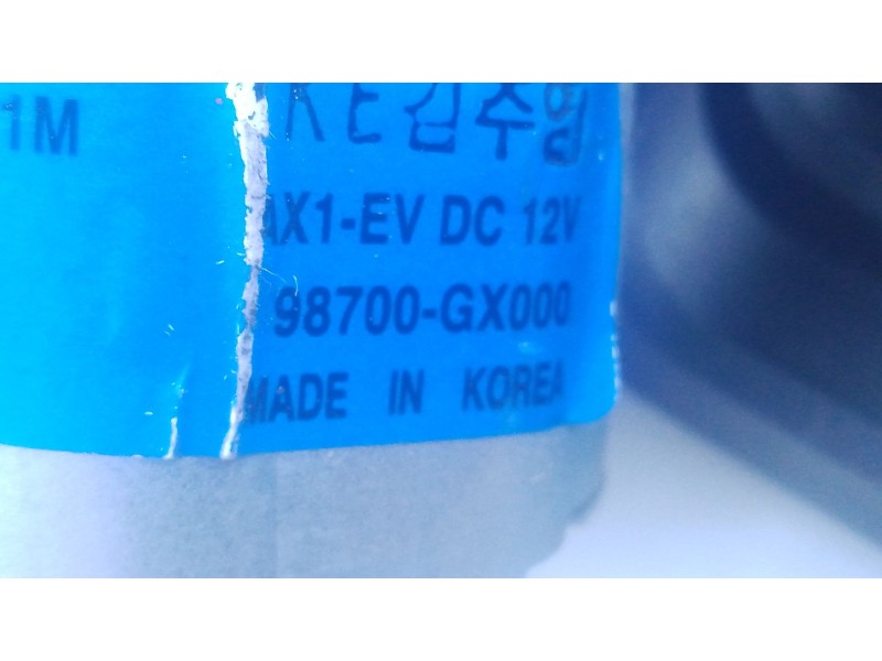 Recambio de motor limpia trasero para hyundai inster referencia OEM IAM 98700GX000 039020501M 