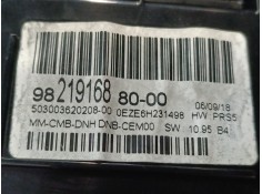 Recambio de cuadro instrumentos para peugeot 508 sw ii (fc_, fj_, f4_) 1.5 bluehdi 130 referencia OEM IAM 98219168   2