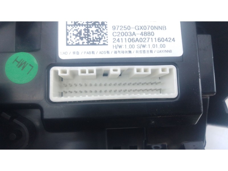 Recambio de mando climatizador para hyundai inster referencia OEM IAM   