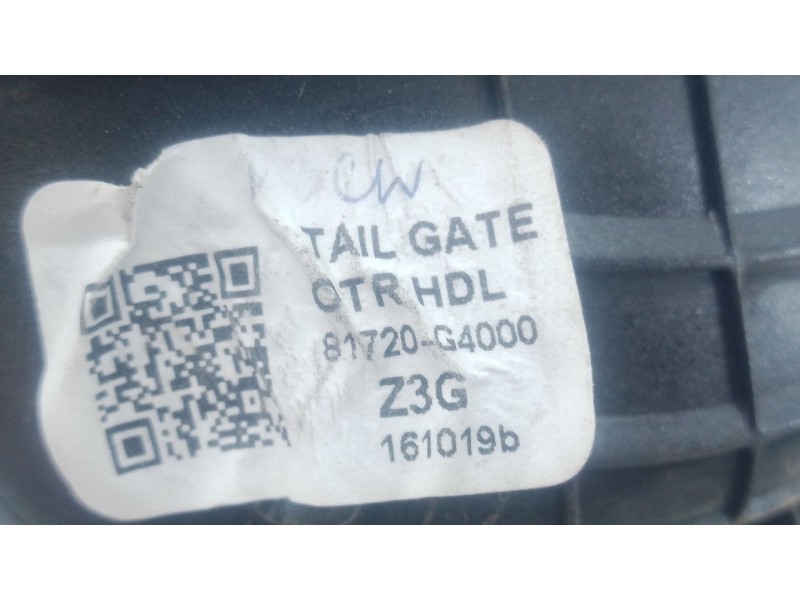 Recambio de maneta exterior porton para hyundai i30 (pde, pd, pden) 1.0 t-gdi referencia OEM IAM   