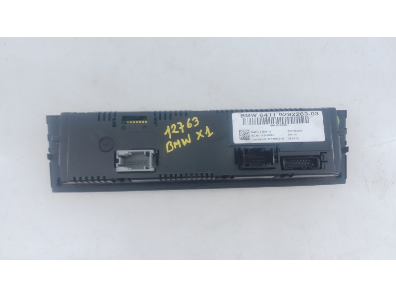 Recambio de mando climatizador para bmw x1 (e84) sdrive 18d referencia OEM IAM   