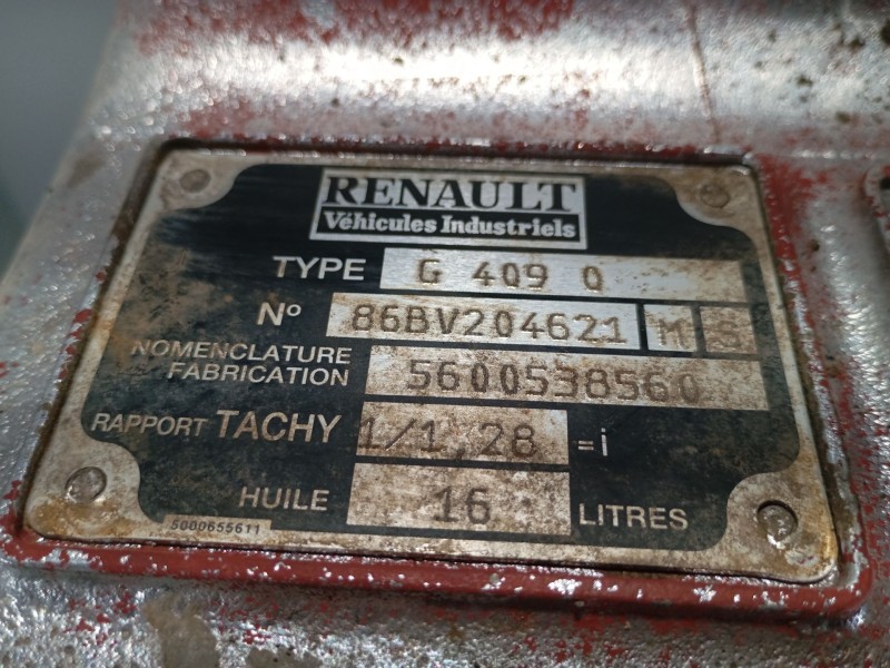 Recambio de caja cambios para renault m 180/210/230.13/16 midliner referencia OEM IAM G4090  