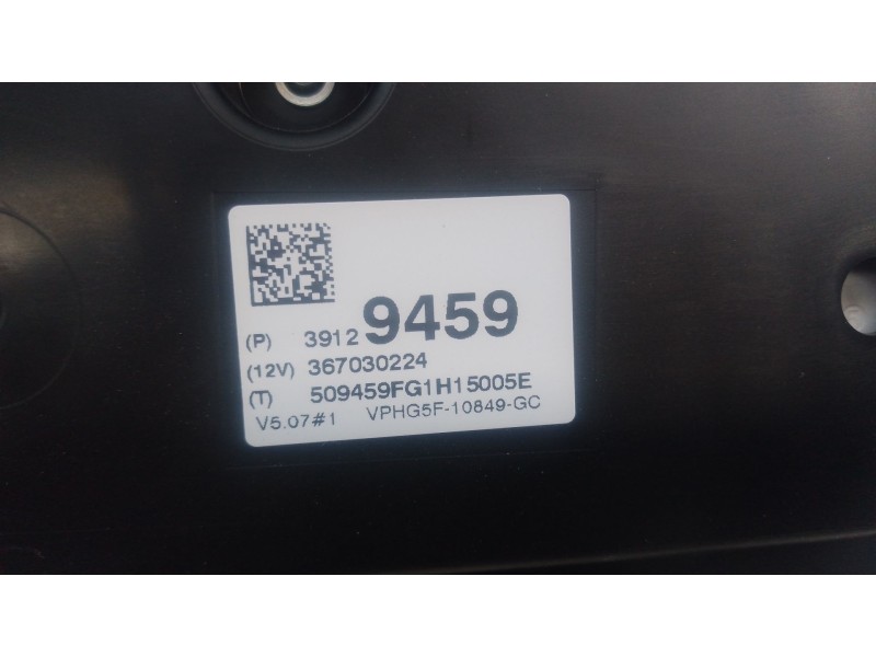 Recambio de cuadro instrumentos para opel corsa e (x15) 1.3 cdti (08, 68) referencia OEM IAM 39129459 367030224 