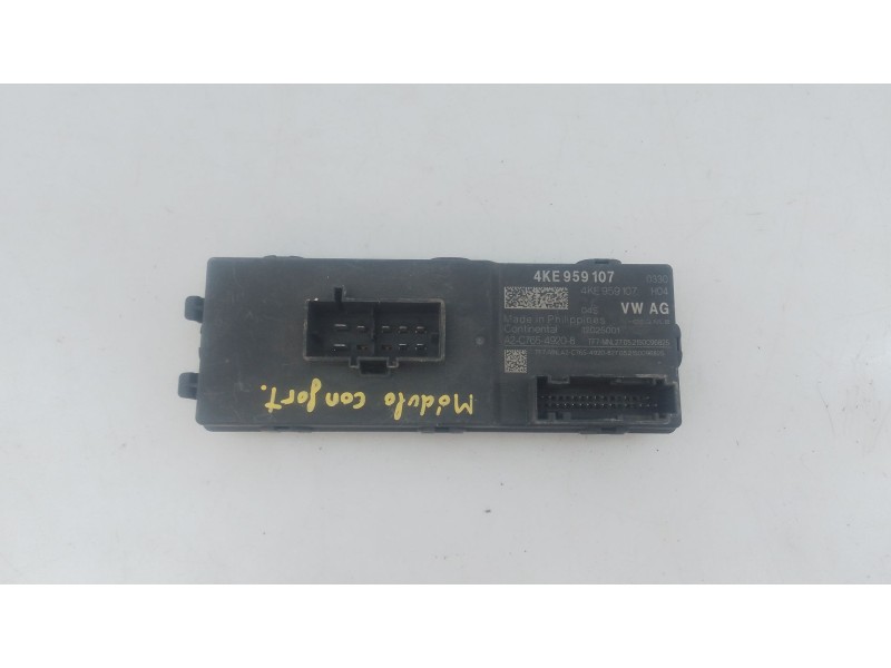 Recambio de modulo electronico para porsche cayenne coupe (9yb) 3.0 e-hybrid awd referencia OEM IAM 4KE959107  E3-B6-57-2