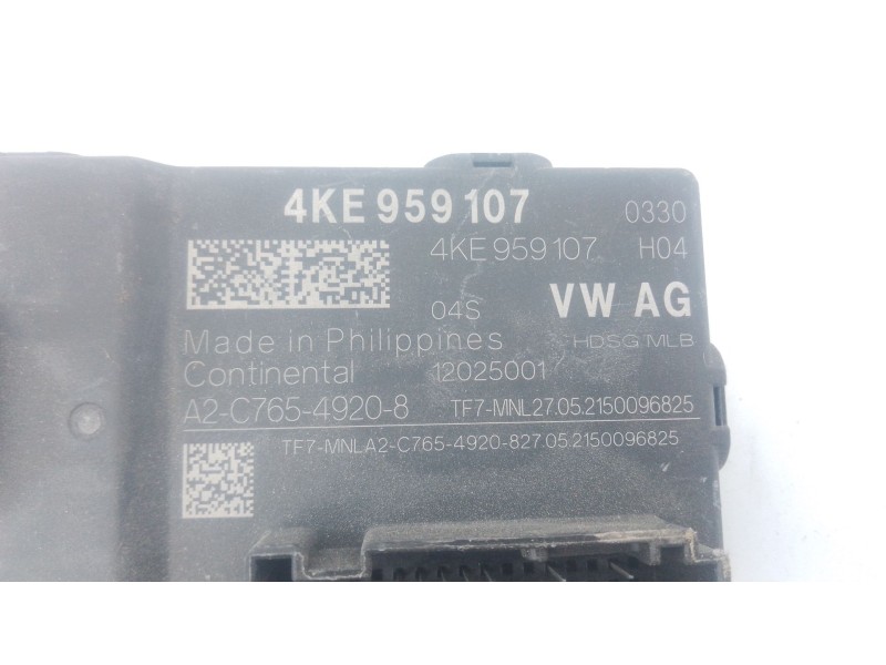 Recambio de modulo electronico para porsche cayenne coupe (9yb) 3.0 e-hybrid awd referencia OEM IAM 4KE959107  E3-B6-57-2