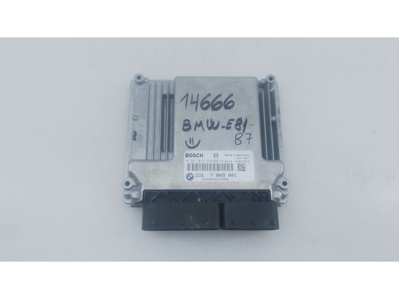 Recambio de centralita motor uce para bmw 1 (e87) 118 d referencia OEM IAM 7809001 0281014239 