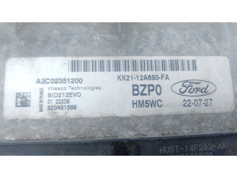 Recambio de centralita motor uce para ford transit custom v362 autobús (f3) 2.0 ecoblue referencia OEM IAM KK2112A650FA A2C02351