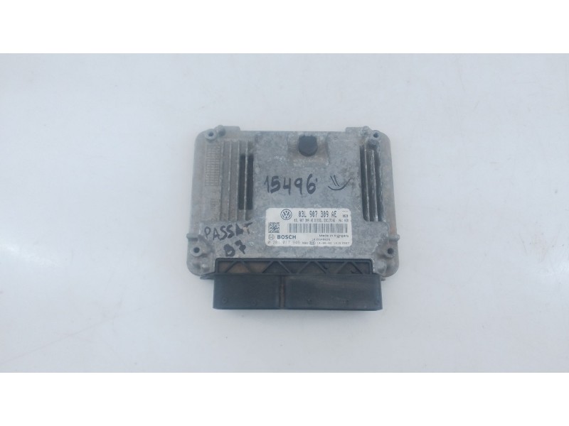 Recambio de centralita motor uce para volkswagen passat b7 (362) 2.0 tdi referencia OEM IAM 03L907309AE 0281017946 