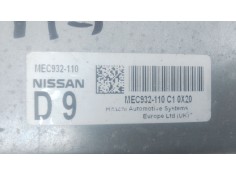 Recambio de centralita motor uce para nissan qashqai i (j10, nj10) 1.6 referencia OEM IAM MEC932110   2