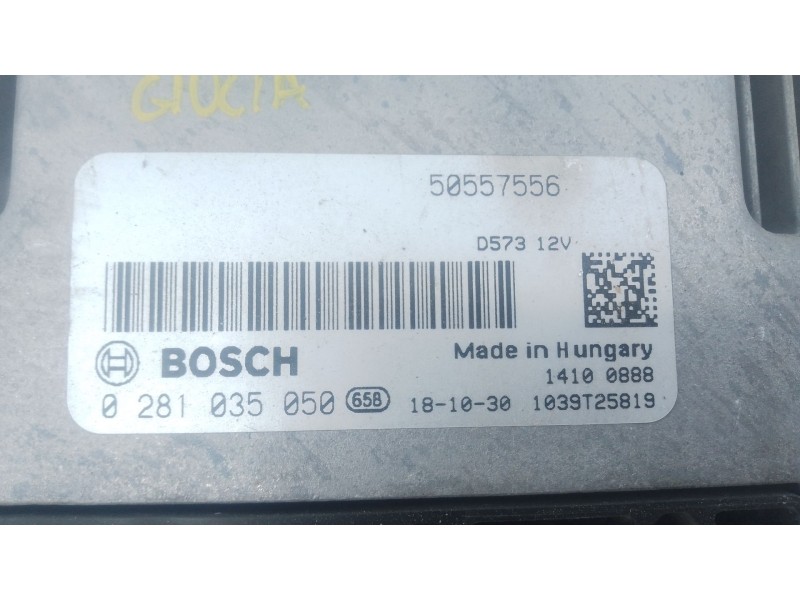 Recambio de centralita motor uce para alfa romeo giulia (952_) 2.2 d (952ala25, 952afm25, 952apa2) referencia OEM IAM 50557556 0