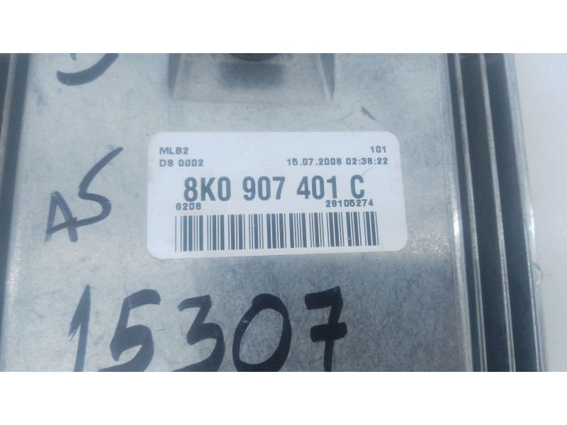 Recambio de centralita motor uce para audi a5 (8t3) 3.0 tdi quattro referencia OEM IAM 8K0907401C 0281015031 