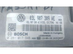 Recambio de centralita motor uce para volkswagen passat b7 (362) 2.0 tdi referencia OEM IAM 03L907309AE 0281017946  2