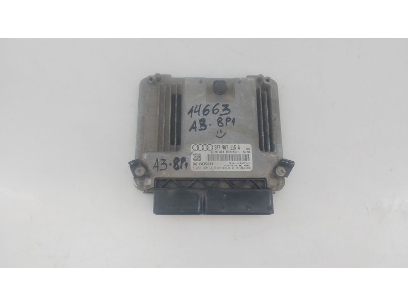 Recambio de centralita motor uce para audi a3 (8p1) 1.8 tfsi referencia OEM IAM 8P7907115G 0261S04315 