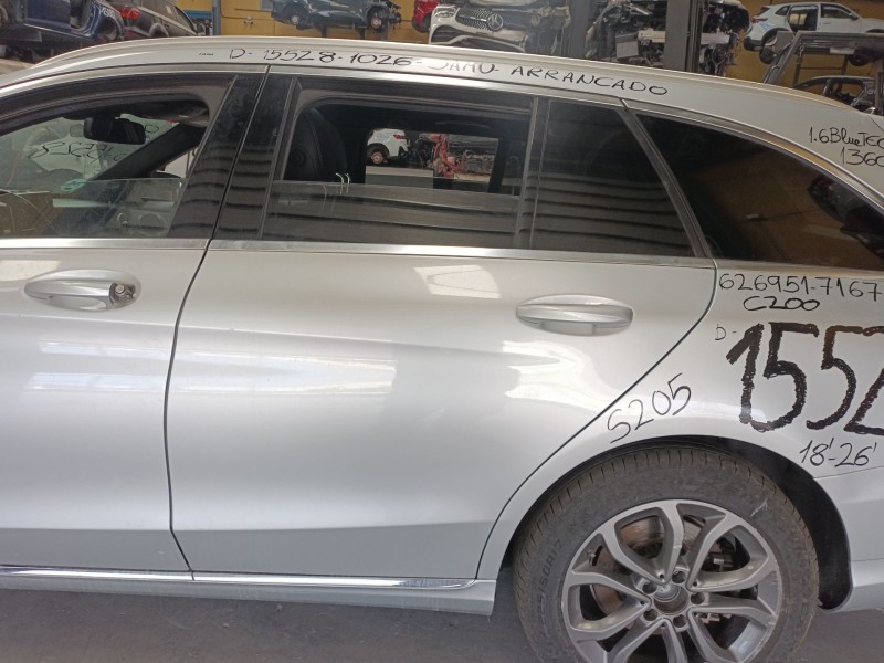 Recambio de puerta trasera izquierda para mercedes-benz clase c t-model (s205) c 200 bluetec / d (205.237) referencia OEM IAM   