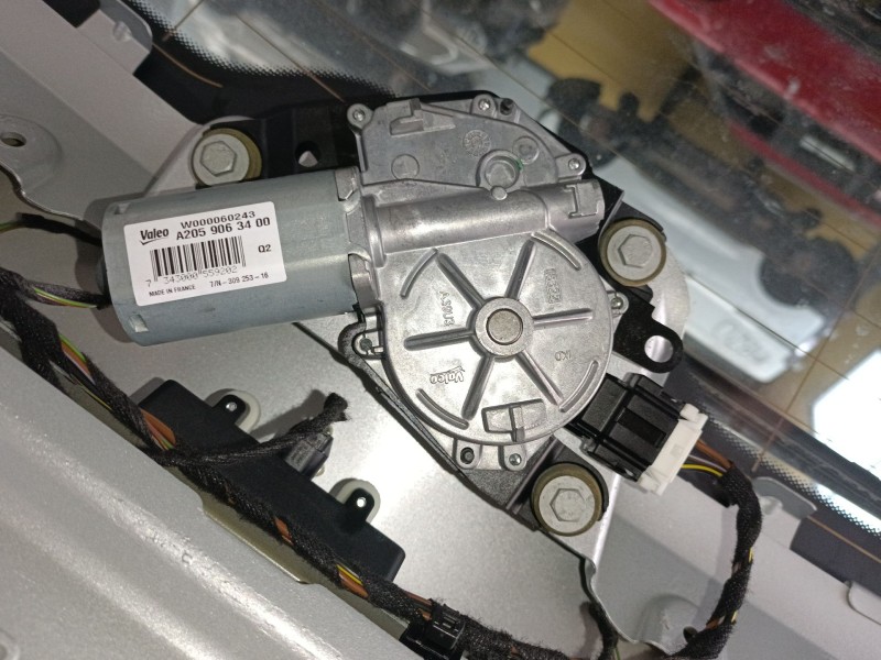 Recambio de motor limpia trasero para mercedes-benz clase c t-model (s205) c 200 bluetec / d (205.237) referencia OEM IAM A20590