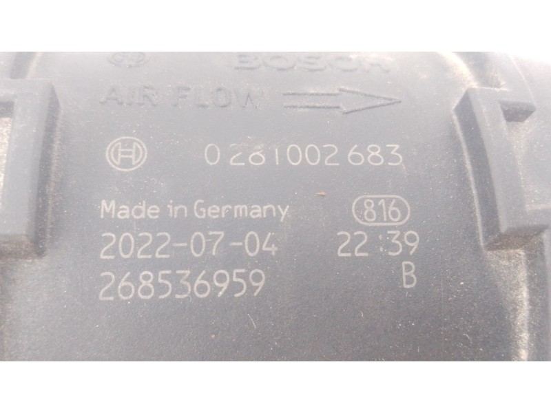 Recambio de caudalimetro para chevrolet captiva (c100, c140) 2.0 d referencia OEM IAM 268536959 0281002683 