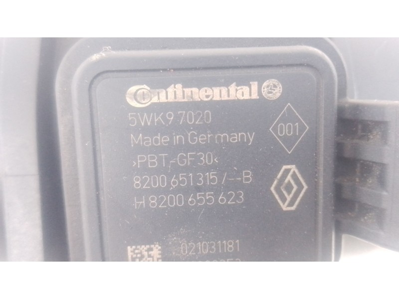 Recambio de caudalimetro para dacia duster (hs_) 1.5 dci (hsmc) referencia OEM IAM 8200651315 8200655623 