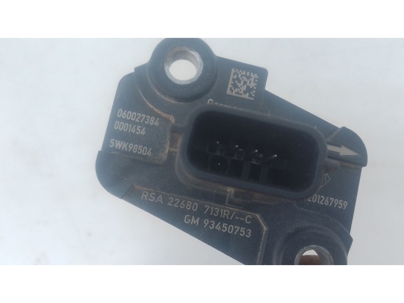 Recambio de caudalimetro para renault trafic iii furgoneta (fg_) 1.6 dci 95 (fgmj, fgmr) referencia OEM IAM 226807131R 93450753 