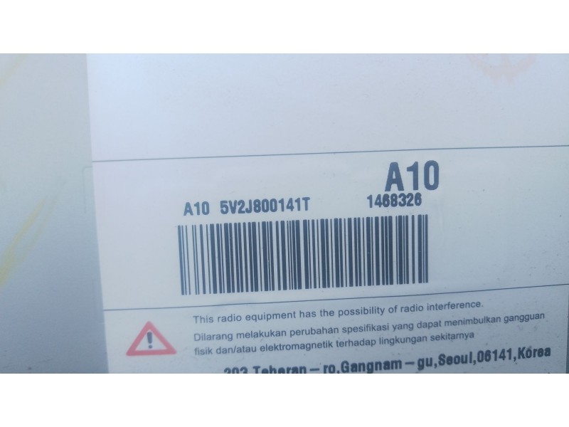 Recambio de sistema navegacion gps para hyundai i30 (pde, pd, pden) 1.0 t-gdi referencia OEM IAM   