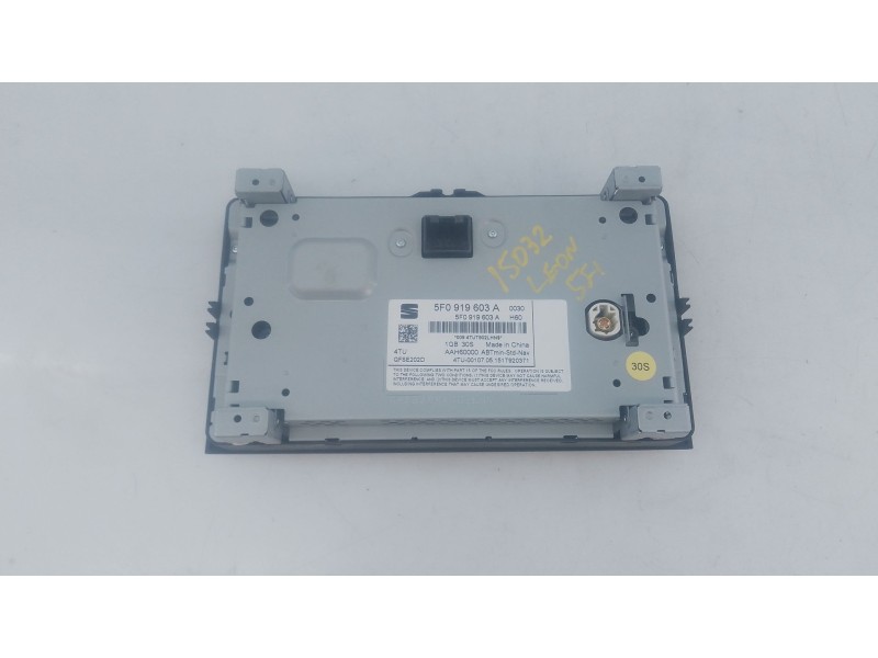 Recambio de sistema navegacion gps para seat leon (5f1) 1.6 tdi referencia OEM IAM   
