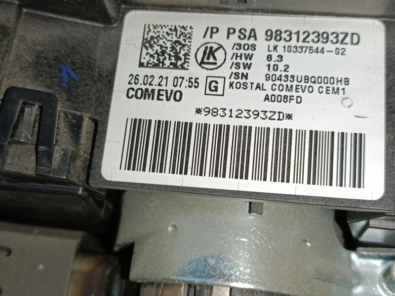 Recambio de anillo airbag para opel vivaro c furgoneta (k0) 2.0 referencia OEM IAM 98312393ZD  
