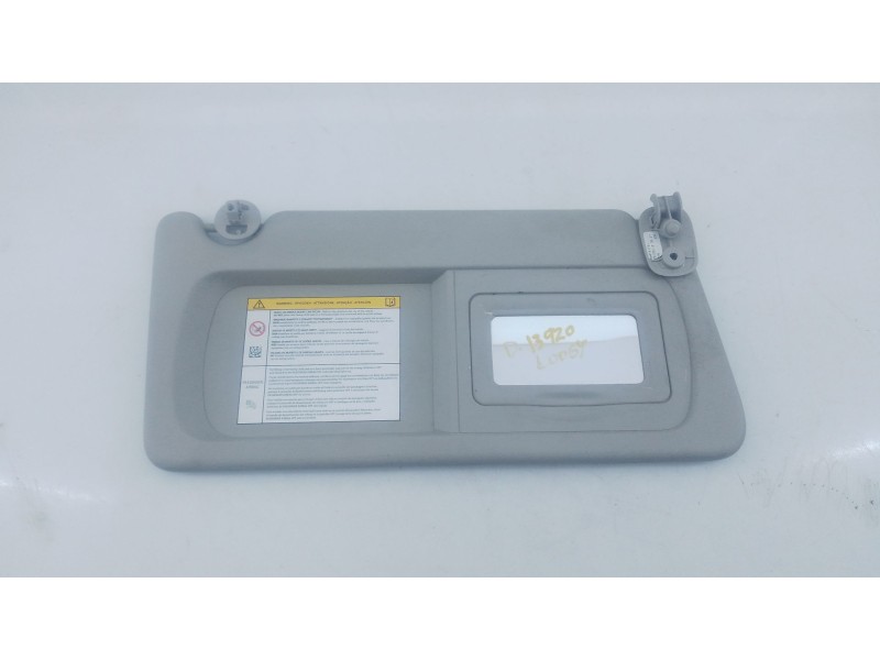 Recambio de parasol derecho para dacia lodgy (js_) 1.5 dci referencia OEM IAM   