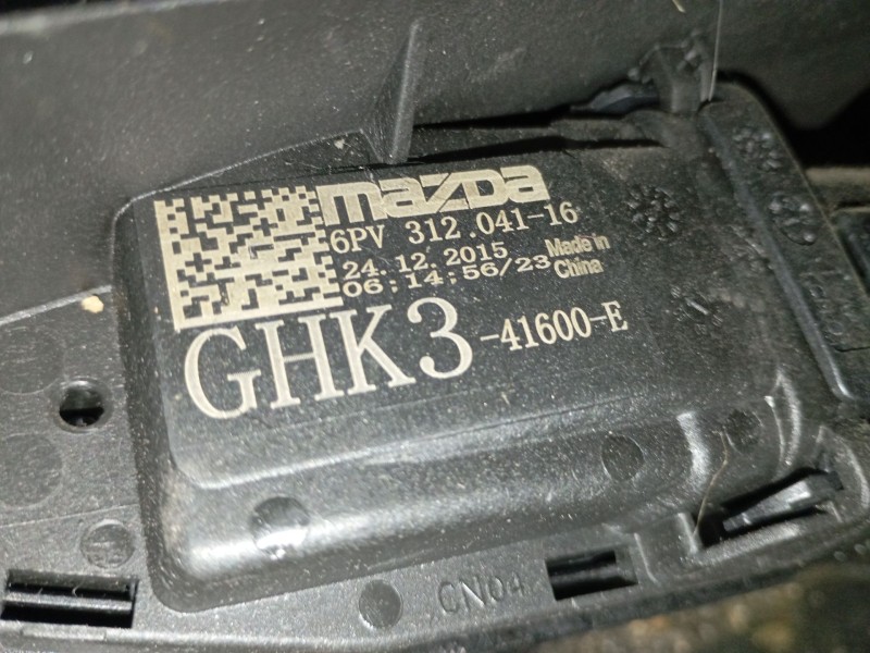 Recambio de pedal acelerador para mazda 6 sedán (gj, gl) 2.2 d (gj2fp) referencia OEM IAM GHK341600E 6PV31204116 