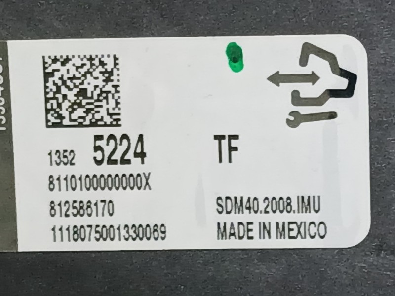 Recambio de kit airbag para opel insignia b grand sport (z18) 1.6 cdti (68) referencia OEM IAM   