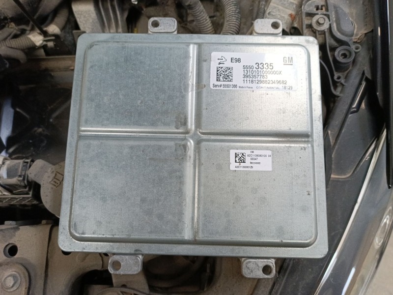 Recambio de centralita motor uce para opel insignia b grand sport (z18) 1.6 cdti (68) referencia OEM IAM   