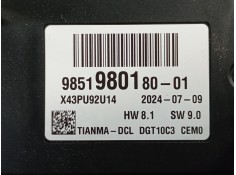 Recambio de cuadro instrumentos para peugeot expert autobús (v_) 1.5 bluehdi 120 referencia OEM IAM    2