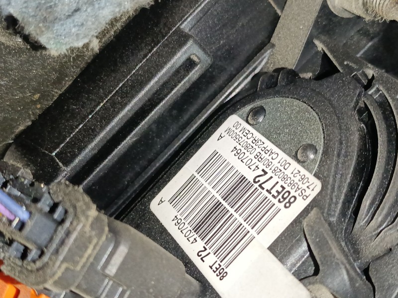 Recambio de pedal acelerador para opel vivaro c furgoneta (k0) 1.5 referencia OEM IAM   