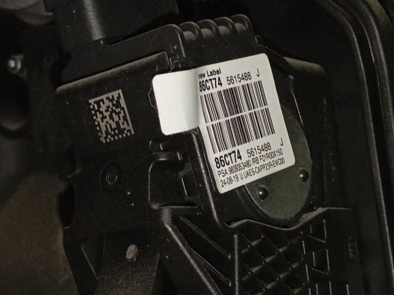 Recambio de pedal acelerador para peugeot expert autobús (v_) 1.5 bluehdi 120 referencia OEM IAM   