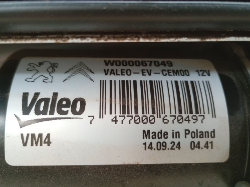 Recambio de motor limpia delantero para peugeot expert autobús (v_) 1.5 bluehdi 120 referencia OEM IAM   
